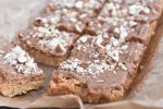 Havretern med nougat - lækre havregrynssnitter