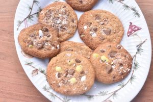 Påske cookies med påskeæg - nem opskrift