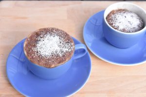 Kage i kop med Nutella - nem opskrift