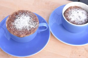 Kage i kop med Nutella - nem opskrift