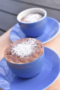 Kage i kop med Nutella - nem opskrift