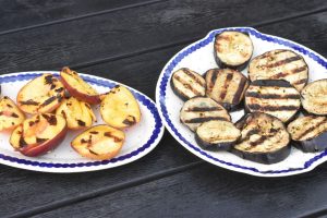 Grillet aubergine - nem opskrift på tilbehør