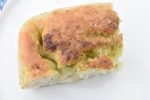DSC_2231 • nogetiovnen.dk Foccacia med ramsløg - madbrød i bradepande