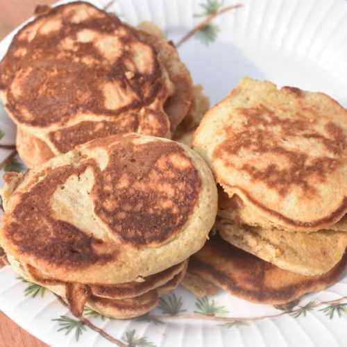 Sunde bananpandekager uden mel og sukker