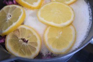 Syrensaft - frisk sommerdrik - saft af syrener