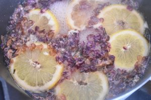 Syrensaft - frisk sommerdrik - saft af syrener