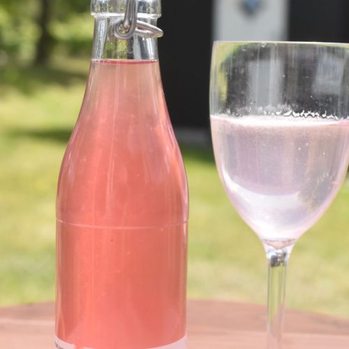 Syrensaft - frisk sommerdrik - saft af syrener