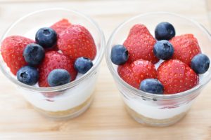 DSC_0074 • nogetiovnen.dk Koldskål cheesecake i glas - uden husblas