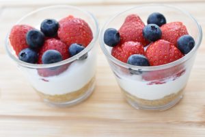 DSC_0075 • nogetiovnen.dk Koldskål cheesecake i glas - uden husblas