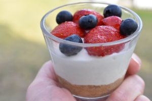 DSC_0077 • nogetiovnen.dk Koldskål cheesecake i glas - uden husblas