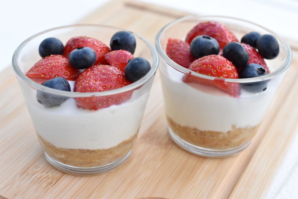 DSC_0079 • nogetiovnen.dk Koldskål cheesecake i glas - uden husblas