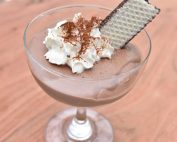 Baileys cheesecake med chokolade - i glas