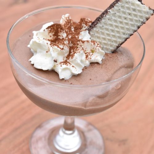 Baileys cheesecake med chokolade - i glas