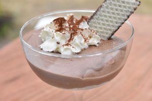 Baileys cheesecake med chokolade - i glas