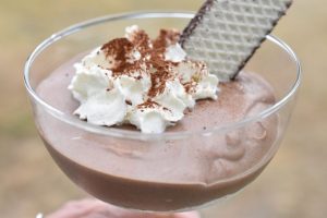 Baileys cheesecake med chokolade - i glas