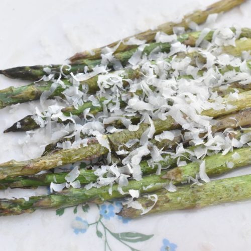 Grillede asparges med parmesan - så lækre