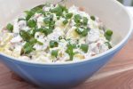 DSC_2975 • nogetiovnenstaging.com Wienersalat - kold kartoffelsalat med pølser