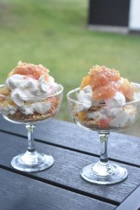 Æbletrifli - nem gammeldags æblekage i glas