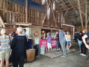 Næsgårdmarked - kunstværkværk på Djursland