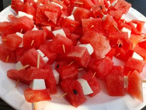 Sommer vejfest med mad udefra