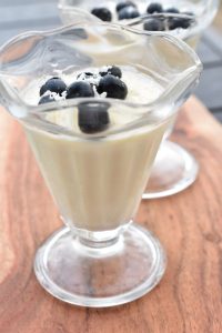 Hyldeblomst panna cotta - nem dessert opskrift