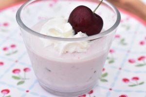 Kirsebærmousse uden husblas - nem opskrift