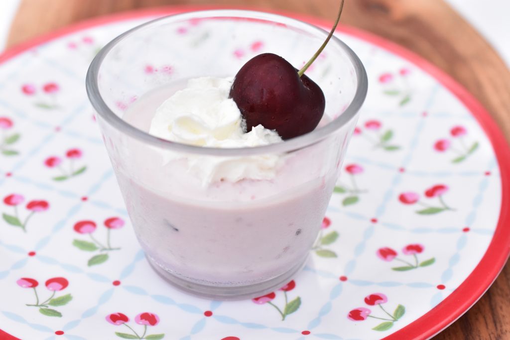 Kirsebærmousse uden husblas - nem opskrift