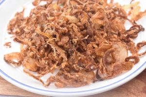 Hjemmelavede ristede løg - nem opskrift