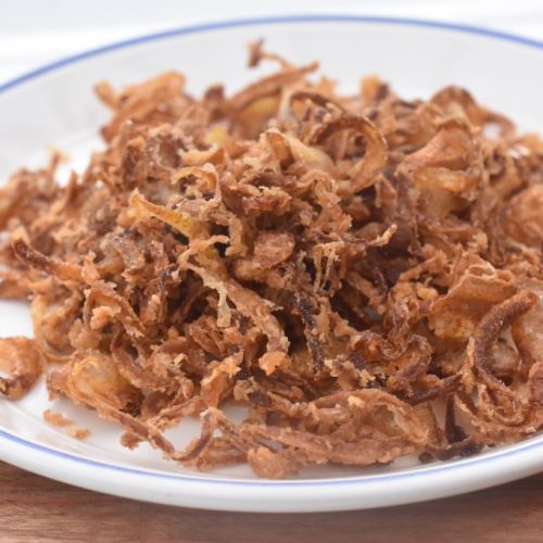 Hjemmelavede ristede løg - nem opskrift