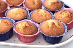 Mazarinmuffins med marcipan - nem opskrift