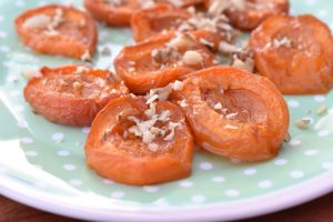 DSC_0501 • nogetiovnen.dk Bagte abrikoser med honning - nem dessert