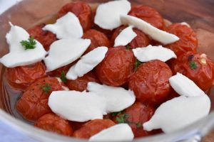 Bagte cherrytomater - lækre ovnbagte tomater