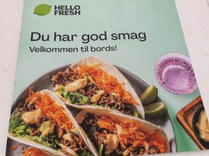 Hellofresh - ny inspiration til madlavningen