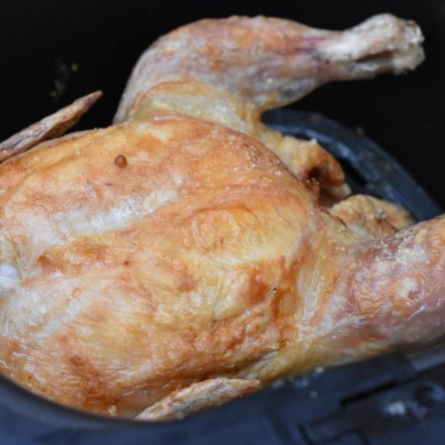 Hel kylling i airfryer - nem opskrift