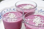 Brombær panna cotta - nem dessert opskrift
