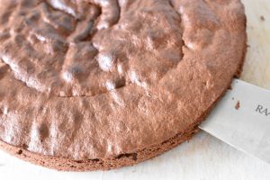 Hjemmelavede chokoladebunde til rutebilslagkage