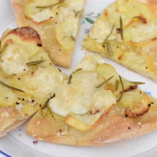 Pizza i airfryer - nem kartoffelpizza opskrift