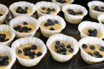 Saftige citronmuffins med blåbær - svampede
