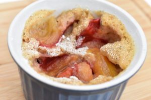 DSC_1064 • nogetiovnen.dk Blommekage i kop - nem kage i mikroovn