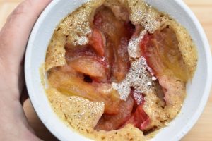 DSC_1065 • nogetiovnen.dk Blommekage i kop - nem kage i mikroovn