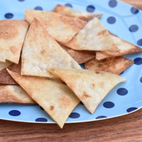 Hjemmelavede tortilla chips i airfryer ell. ovn