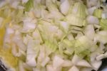 Varm kartoffelsalat - sursød med eddike - nem