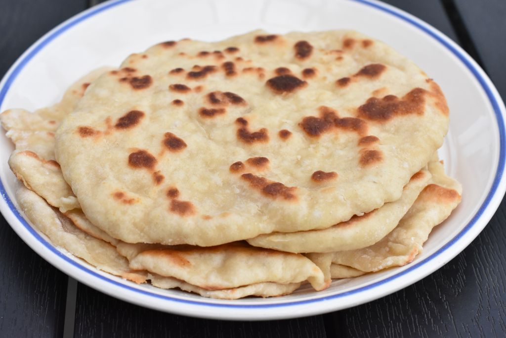 DSC_0182 • nogetiovnen.dk Pandebrød uden gær - stegt brød på panden