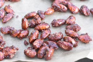 Brændte mandler med kanel og vanilje