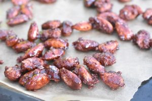 Brændte mandler med kanel og vanilje