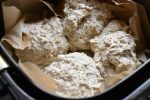 Langtidshævede boller i airfryer - nem opskrift