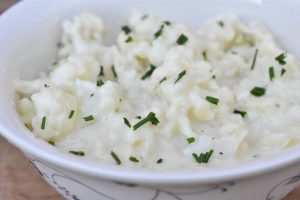 DSC_1317 • nogetiovnen.dk Stuvet blomkål med mælk eller fløde - opskrift