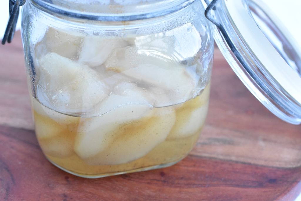 DSC_1392 • nogetiovnen.dk Syltede pærer med vanilje - nem opskrift