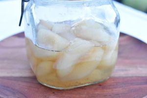 Syltede pærer med vanilje - nem opskrift