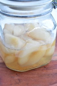 Syltede pærer med vanilje - nem opskrift